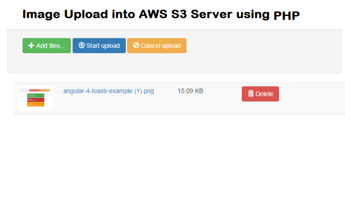 amazon s3 browser php amazon s3 browser php